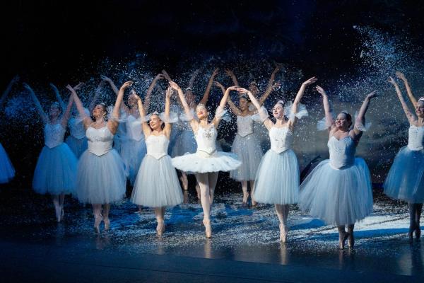 Nutcracker 2025 Snow Scene