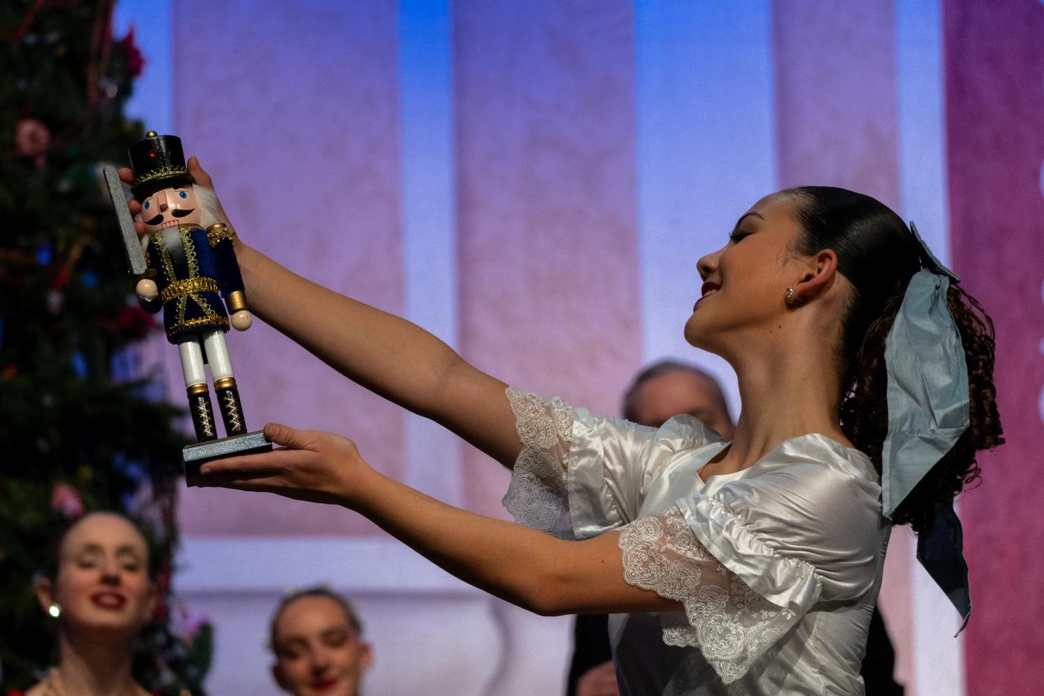 Nutcracker 2025 Party Scene Clara and Nutcracker Doll