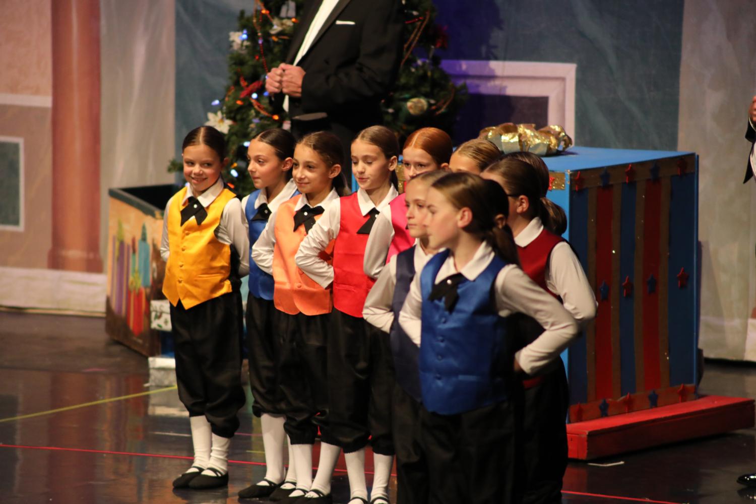 Dancers dressed as Party Boys