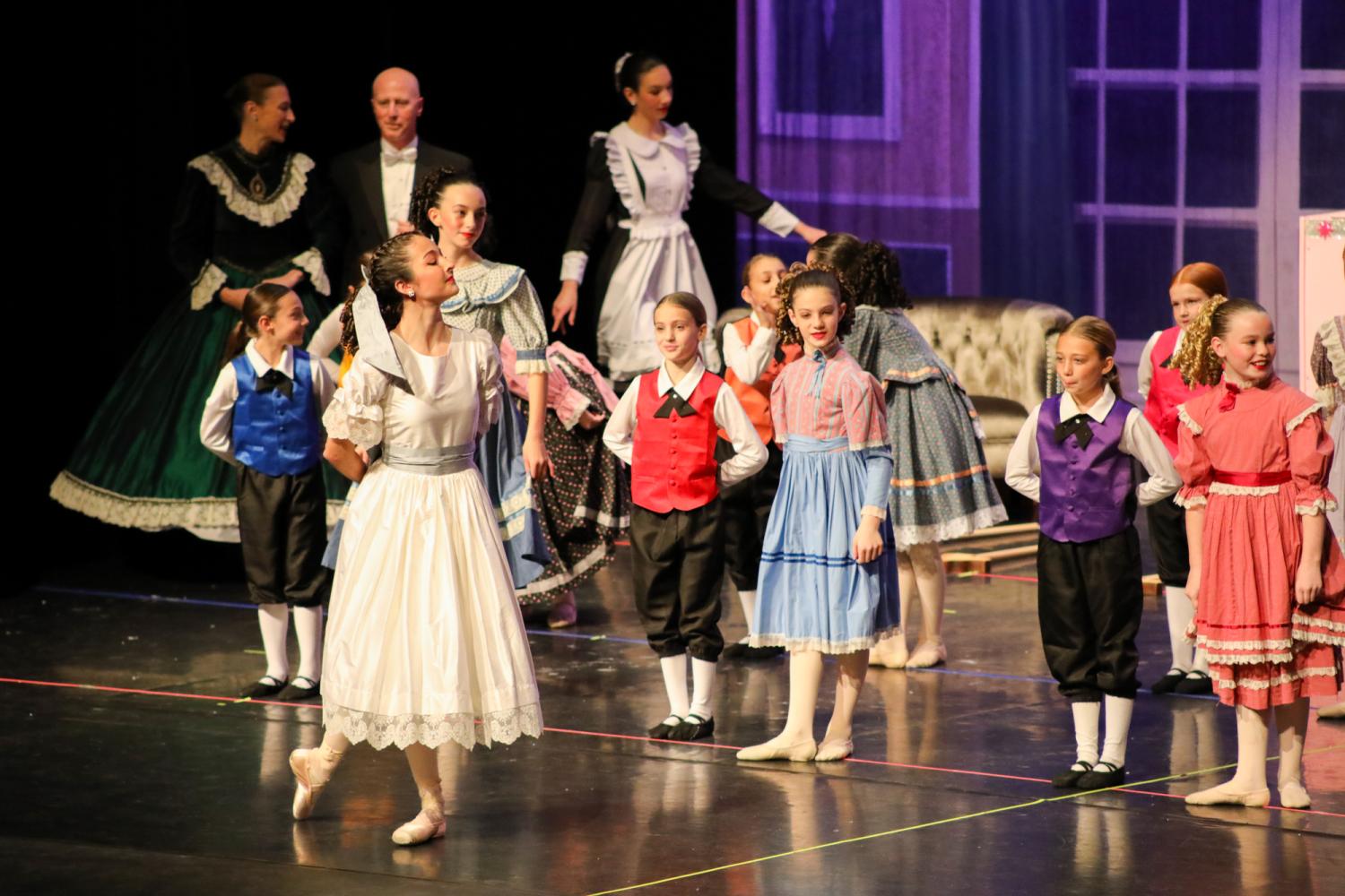 Clara and her party girls and boys