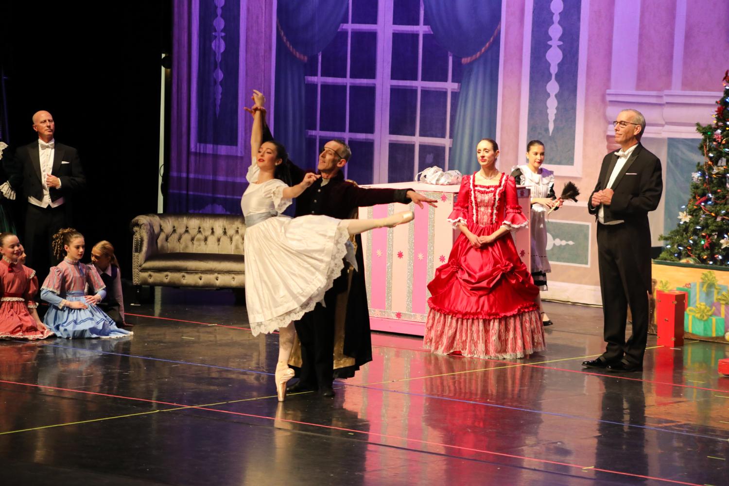 2024 Nutcracker Clara (Jane Early) Drosselmeyer (Tim Early) 